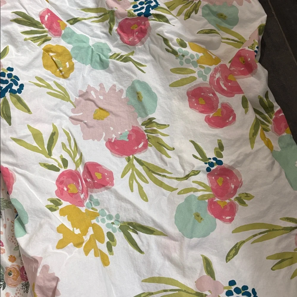 2 floral crib, Sheets